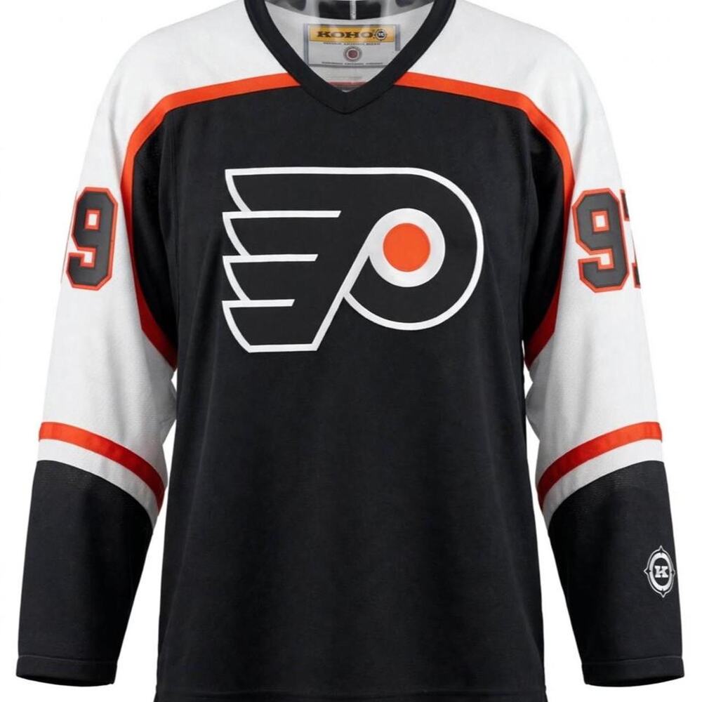 VTG Koho Philadelphia Flyers Jeremy Roenick 97 Authentic NHL Black Jersey XXLH